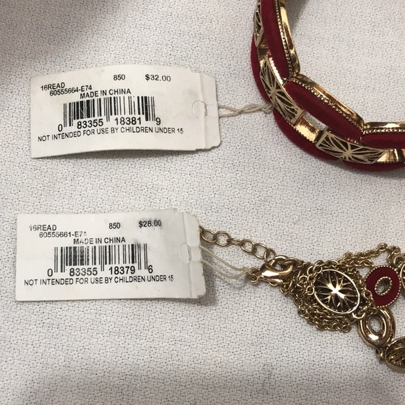 NWT NAPIER NECKLACE AND BRACELET - Picture 5 of 7